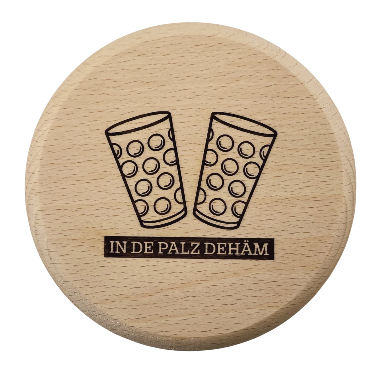In de Palz dehäm - Dubbeglas Deckel