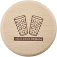 In de Palz dehäm - Dubbeglas Deckel mit Gravur