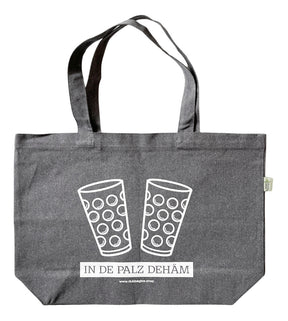 In de Palz dehäm & Dubbegläser XXL Shopper