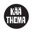 Kää Thema - Button Ø 25 mm, Schwarz