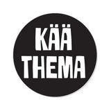 Kää Thema - Button Ø 25 mm, Schwarz