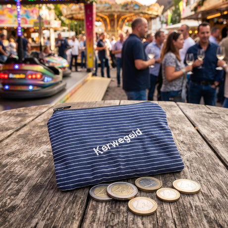 Mit dem Kerwegeld Geldbeutel hast du immer dein Geld auf einer Pfälzer Kerwe parat