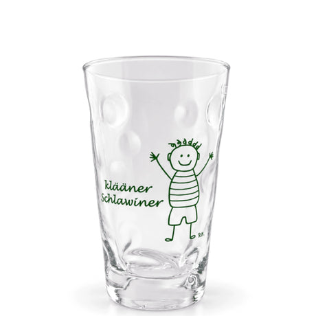 Klääner Schlawiner Dubbeglas 0,25 L