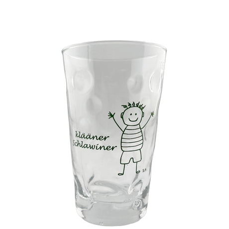 Klääner Schlawiner Dubbeglas 0,25 L