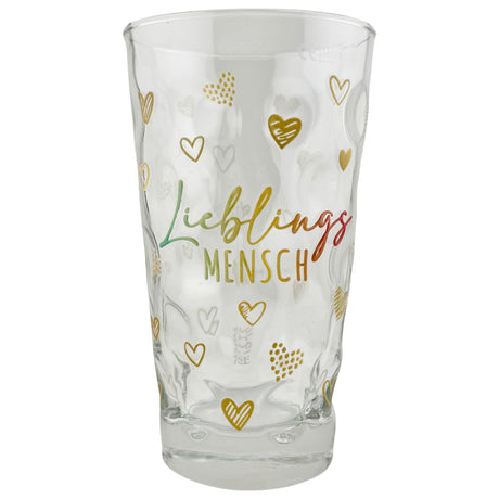 Lieblingsmensch Dubbeglas 0,5 L