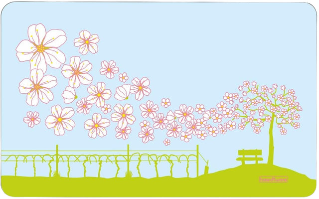Pfälzer Mandelblüte Frühstücksbrettchen