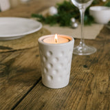 Mini Dubbeglas Teelichthalter (Keramik) - Pfalz Deko