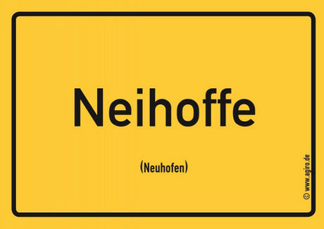 Neuhofen - Neihoffe Aufkleber
