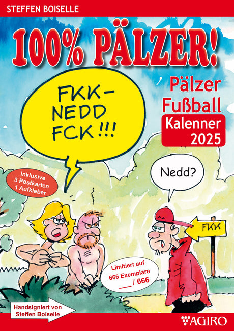 100% PÄLZER! - Pälzer Fußball Kalender 2025