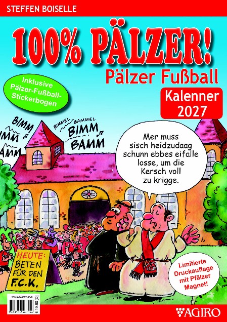 100% PÄLZER! - Pälzer Fußball Kalender 2027