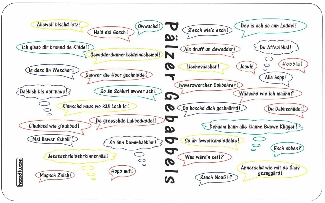 Pfälzer Gebabbels Frühstücksbrettchen