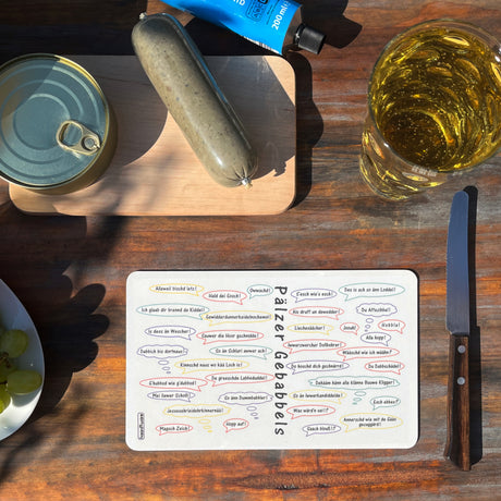 Pfälzer Gebabbels Frühstücksbrettchen, Pfalz Vesperbrett