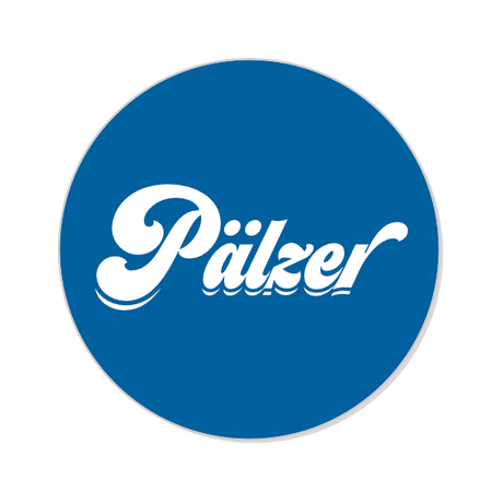 Pälzer Button Ø 25 mm, Blau