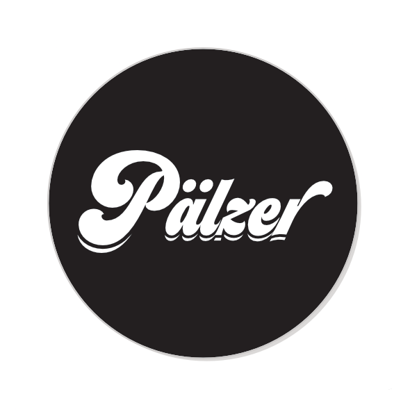 Pälzer Button Ø 25 mm, Schwarz