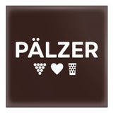 PÄLZER Magnet - Pfalz Kühlschrankmagnet, Braun