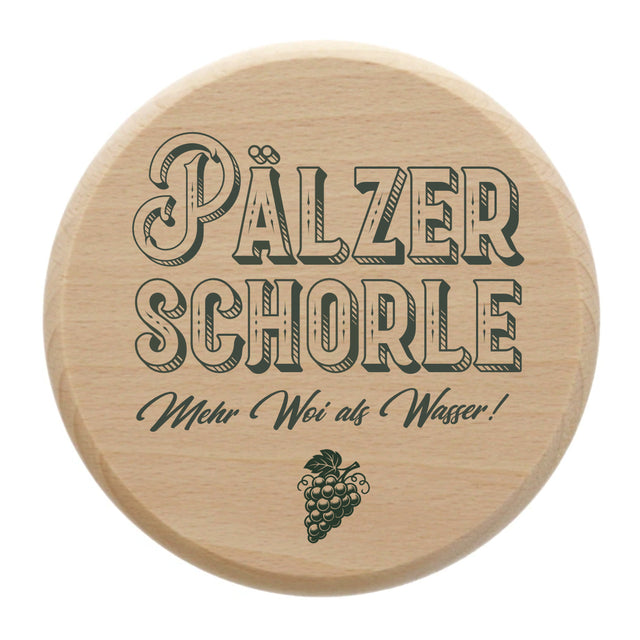 Pälzer Schorle - Dubbeglas Deckel