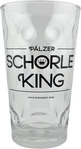 Pälzer Schorle King Dubbeglas 0,5 L