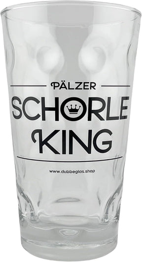 Pälzer Schorle King Dubbeglas 0,5 L