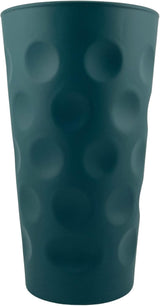 Petrol matt farbiges Dubbeglas 0,5 L
