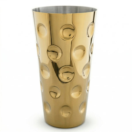 Pfälzer Gral - Dubbeglas aus Edelstahl 0,5 Liter - Gold