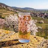 Pfälzer Mandelblüte Schoppenglas 0,5 L - auf dem Mandelblütenfest in Gimmeldingen, Rosewein