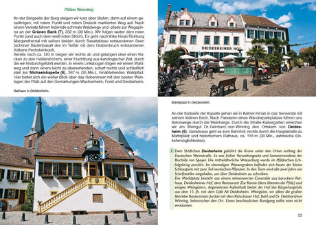 Pfälzer Weitwanderwege Wanderführer, Deidesheim