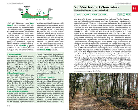 Wandern & Einkehren im Pfälzerwald  und Deutsche Weinstraße, Von Dörrenbach nach Oberotterbach