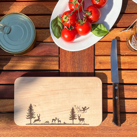 Pfälzerwald Frühstücksbrettchen (Holz), Pfalz Vesperbrett