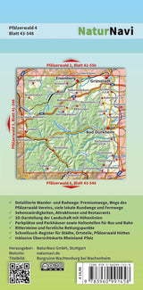 Pfälzerwald Wanderkarte Blatt 4 - Bad Dürkheim - Pfalz Shop