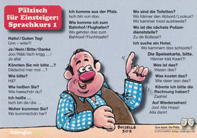 Pfälzisch für Einsteiger Postkarte - Pfalz Shop