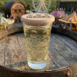 Der Dubbeglas Deckel hält Deine Schorle auf dem Wurstmarkt in Bad Dürkheim sauber und geschützt