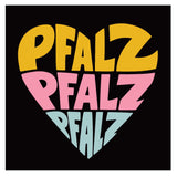 Pfalz Herz - Leinwand