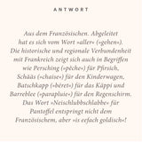 Pfalz Quiz - Antwort Spielkarte "Alla hopp!"