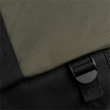 Pfalz Rolltop Rucksack,  Olive/Schwarz - Detail