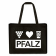 Pfalz Einkaufstasche - Shopping Bag, Schwarz