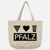 Pfalz Tasche - Vintage-Washed Shopper, Natur