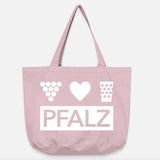 Pfalz Tasche - Vintage-Washed Shopper, Rosa