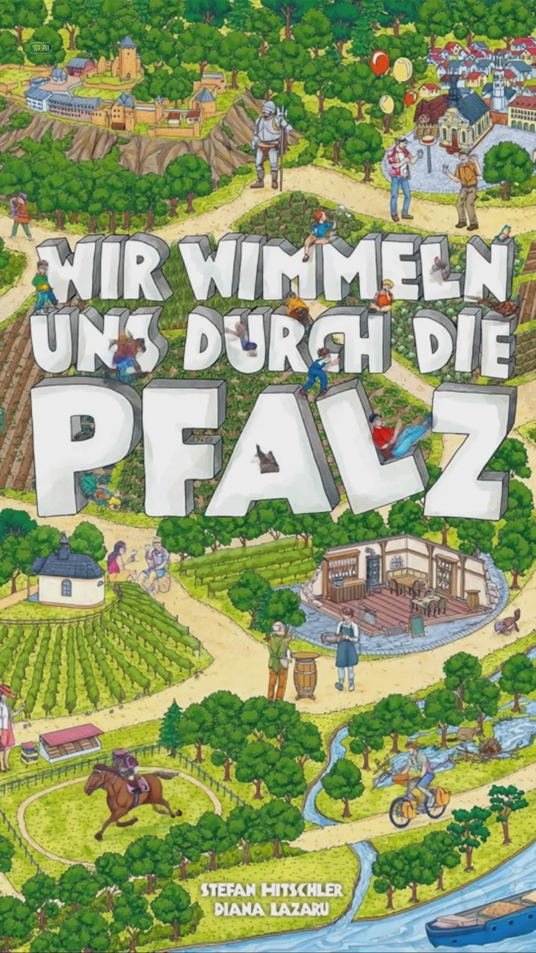 Wir wimmeln uns durch die Pfalz - Wimmelbuch (Band 2) - Video