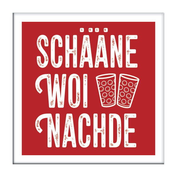 Schääne Woinachde Magnet - Pfalz Weihnachten