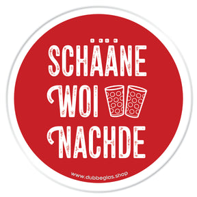 Schääne Woinachde Untersetzer
