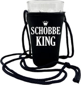 Schobbe King Dubbeglashalter - schwarz