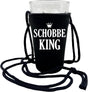 Schobbe King Dubbeglashalter - schwarz