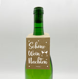 Schöne Weinachten - Flaschenanhänger 