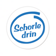 Schorle drin Button Ø 25 mm