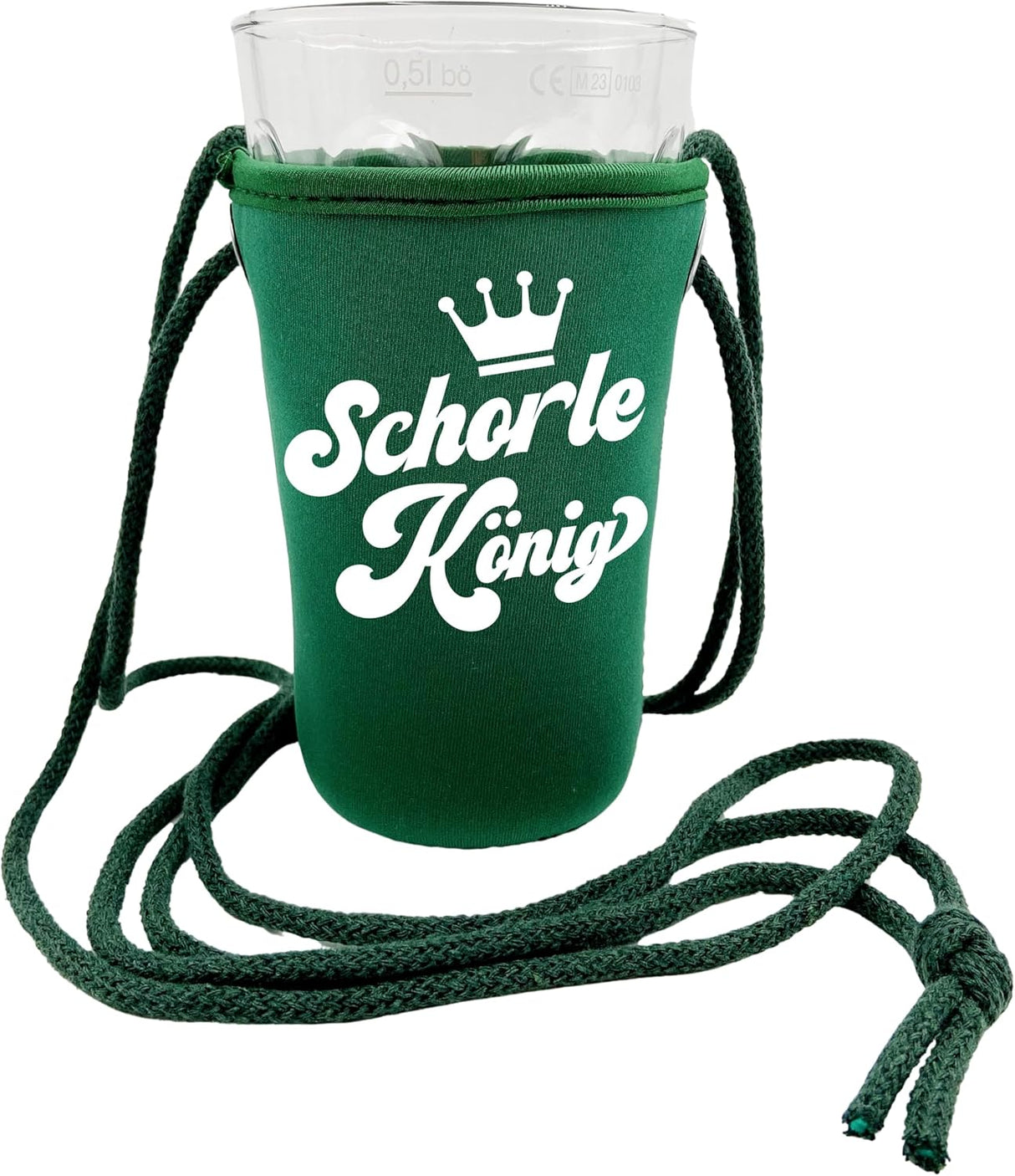 Schorle König Dubbeglashalter - grün