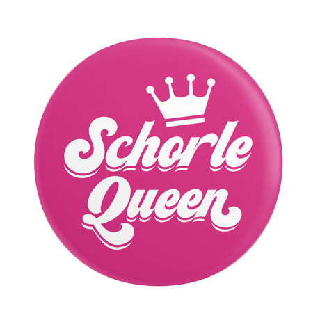 Schorle Queen Button Ø 25 mm,  Pink