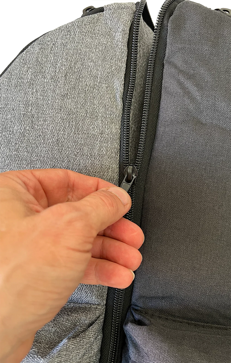 Schorle Rucksack mit Reißverschluss