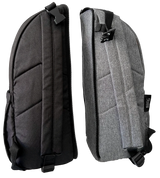 Schorle Rucksack - Rückseite, geteilt