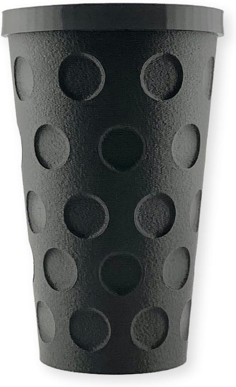 Schwarz - Dubbeglas Transportbox - Dubbebox