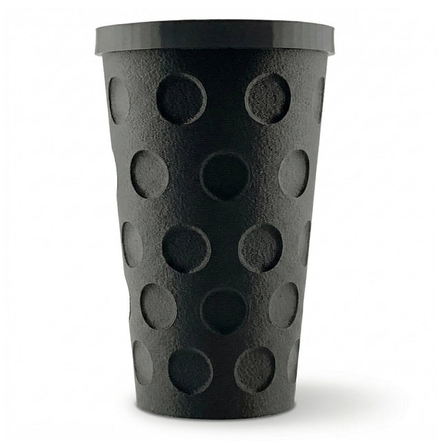 Schwarz - Dubbeglas Transportbox - Dubbebox